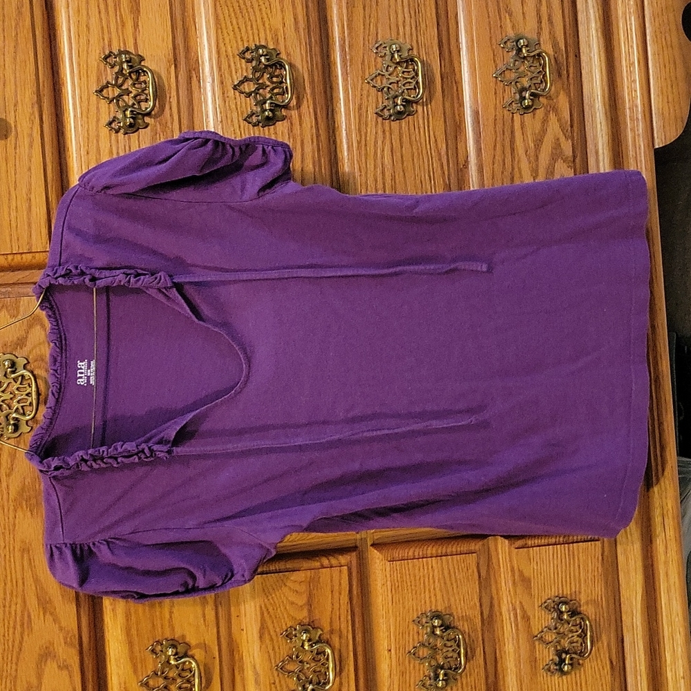 Women's medium ANA purple top